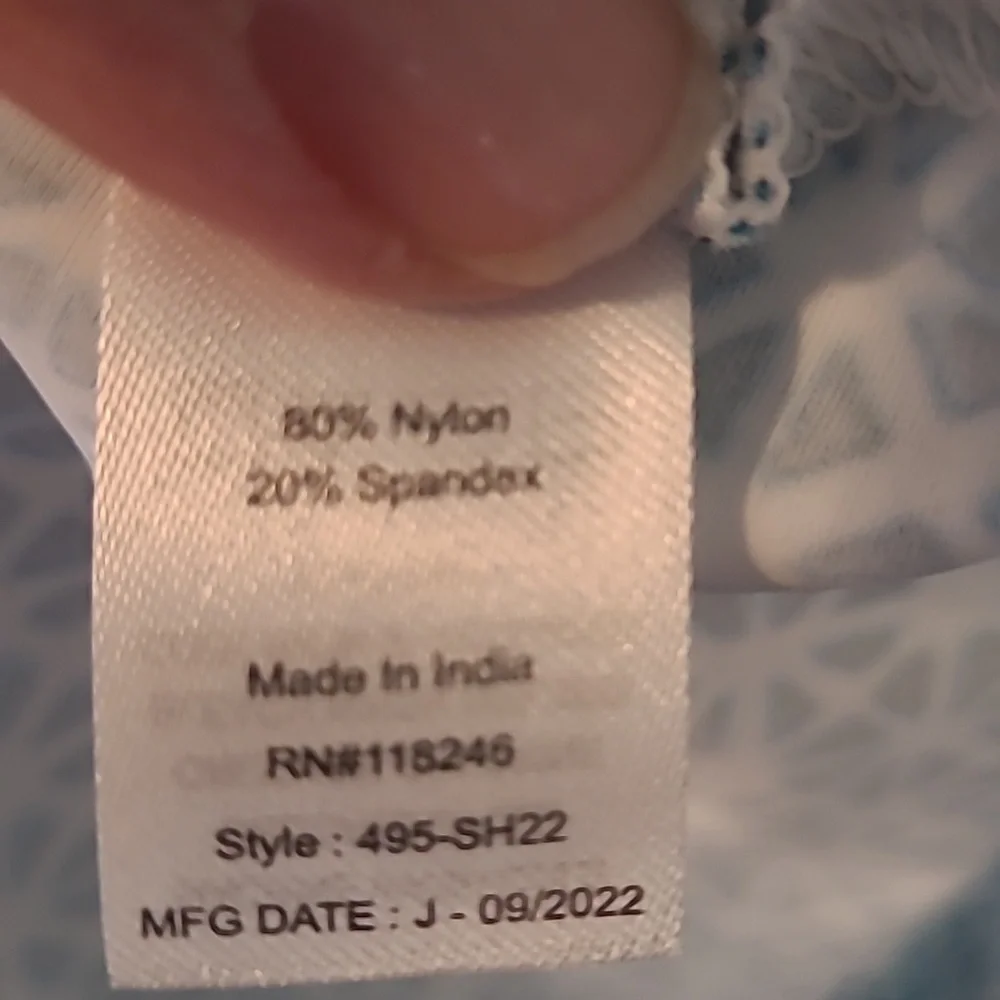 NWT Cabana Life Sag Harbor UPF 50+ dress - XL.    M52 - Picture 12 of 12